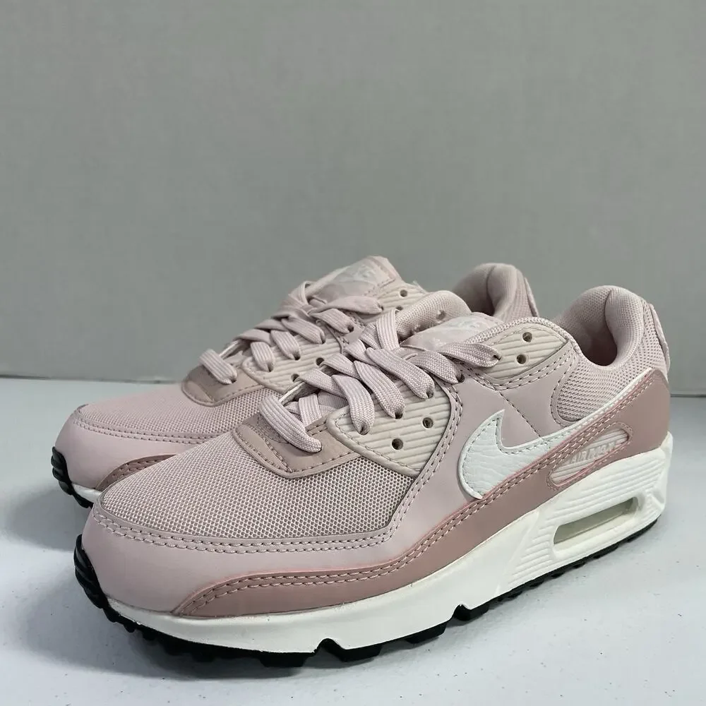 Nike Wmns Air Max 90 Barely Rose DH8010 600 Size 7 Women Pink White Black Retro